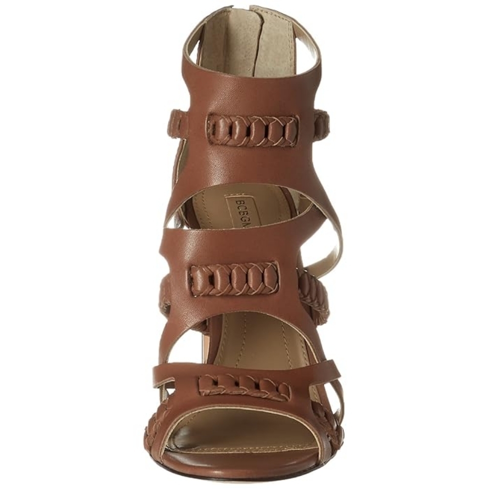 BCBGMAXAZRIA Women's DORIE Dress Sandal size 10 US Tan color - Picture 3 of 15